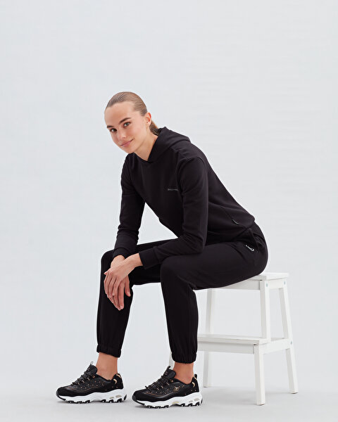 Skechers D lites Glamour Feels Kad n Siyah Sneakers 13087 BKRG